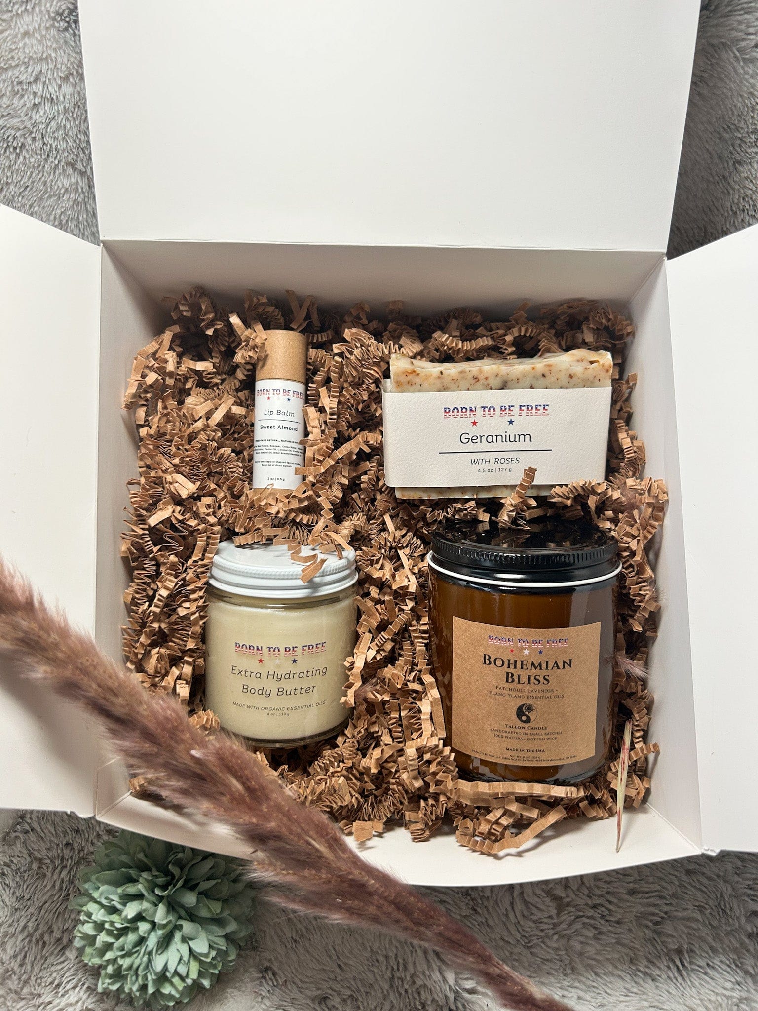 Born To Be Free Fresh Start Kit natural skincare set Fresh Start Skincare Kit