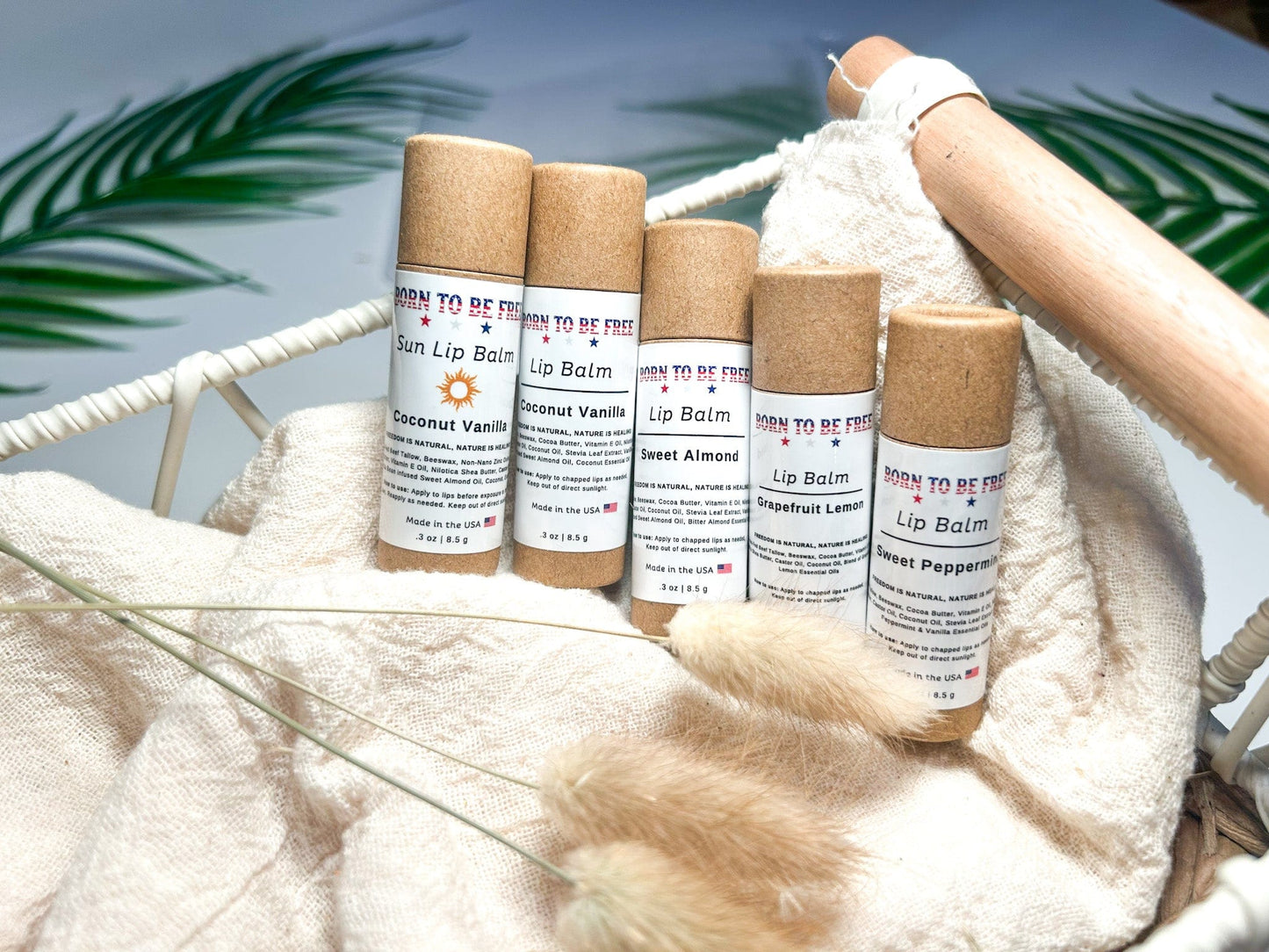 handmade tallow lip balm bundle for ultimate nourishment  The Balm Bundle