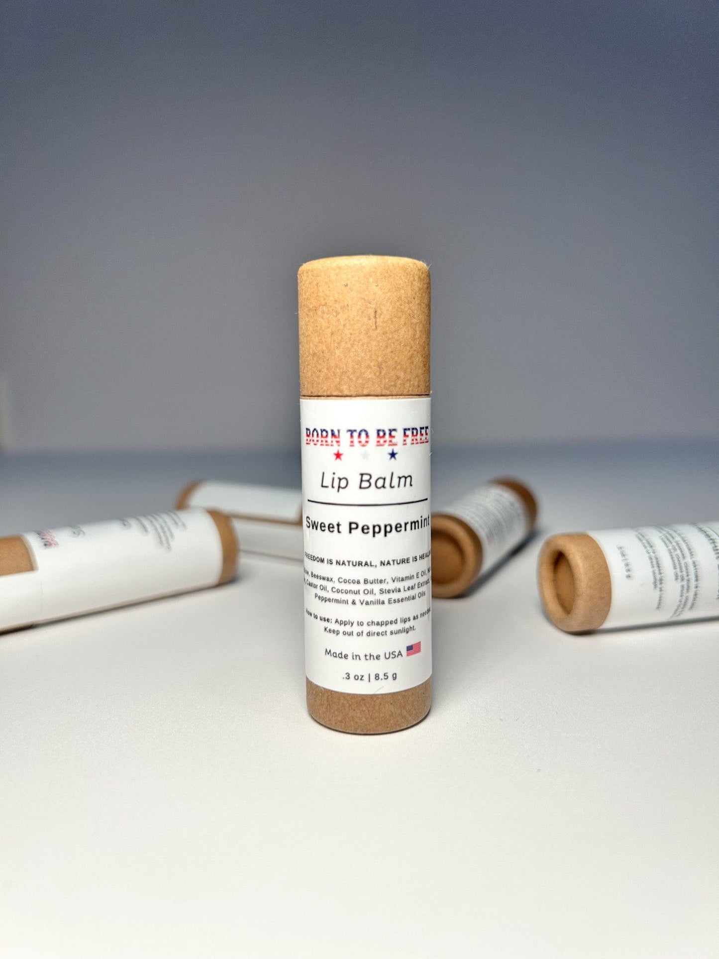 Fresh mint lip balm for soft smooth lips Sweet Peppermint Lip Balm