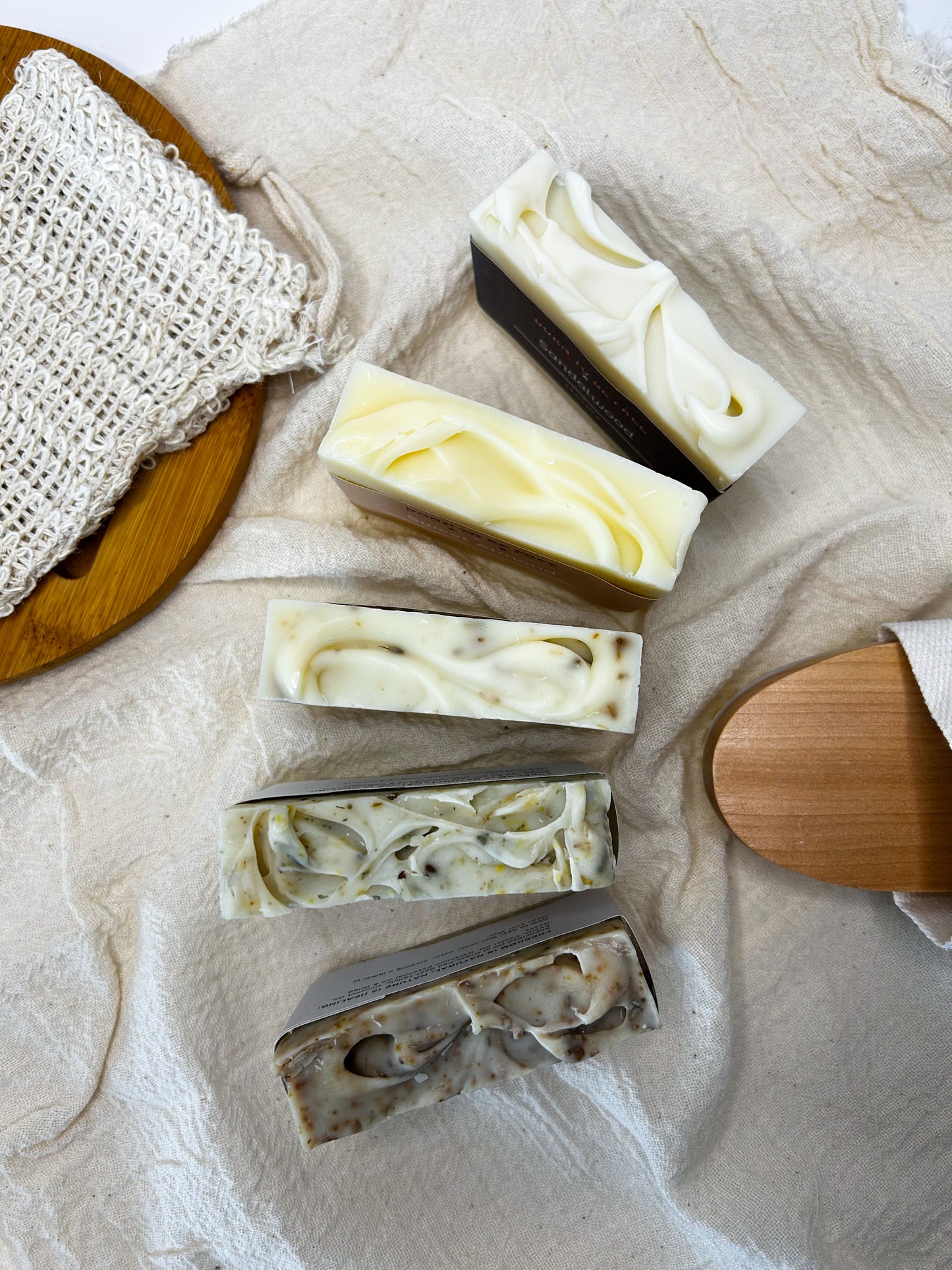 Dried Chamomile & Calendula Unscented Tallow Soap Bar