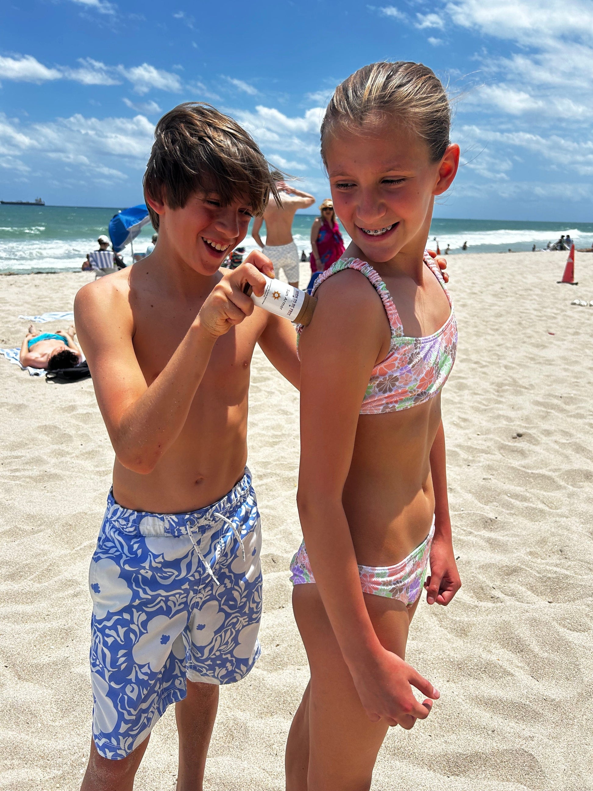 chemical free sunblock stick for kids and sensitive skin  Sun Armor Stick