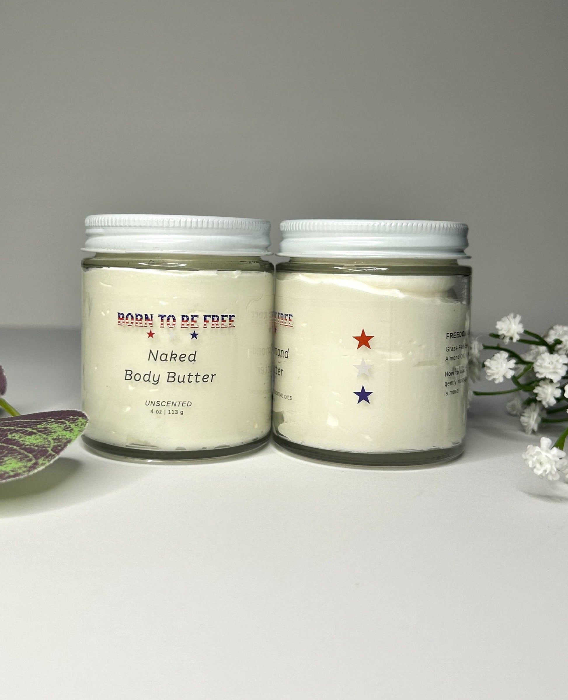 unscented moisturizer made from grass fed beef tallow Naked Body Butter