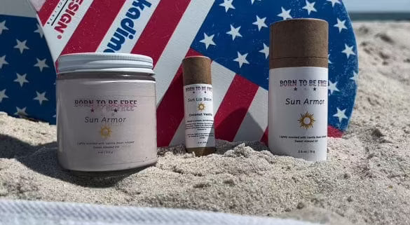 mineral sunscreen set for sensitive skin and daily use Mineral Based Sun Armor Bundle