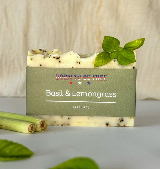 Basil Lemongrass Soap Bar