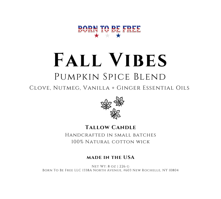 Fall Vibes- Pumpkin Spice Blend Candle