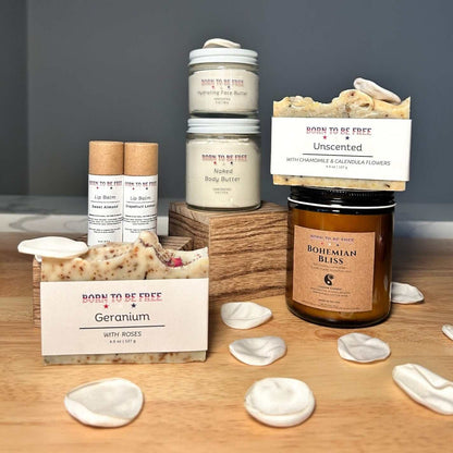 Valentines Day Plain Jane Box-Large featuring clean skincare products with calming ingredients.