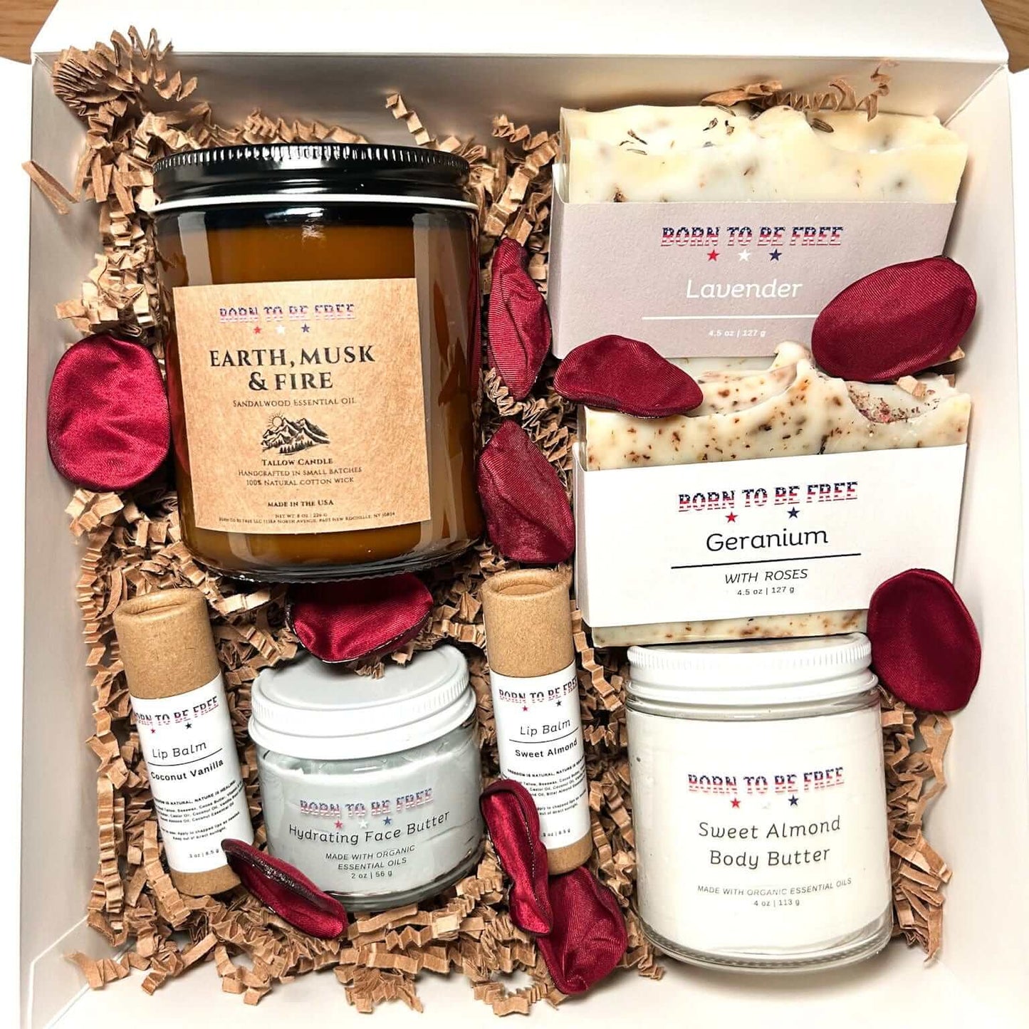 Valentines Day Sweetheart Box-Large featuring luxurious skin-loving essentials and elegant packaging.