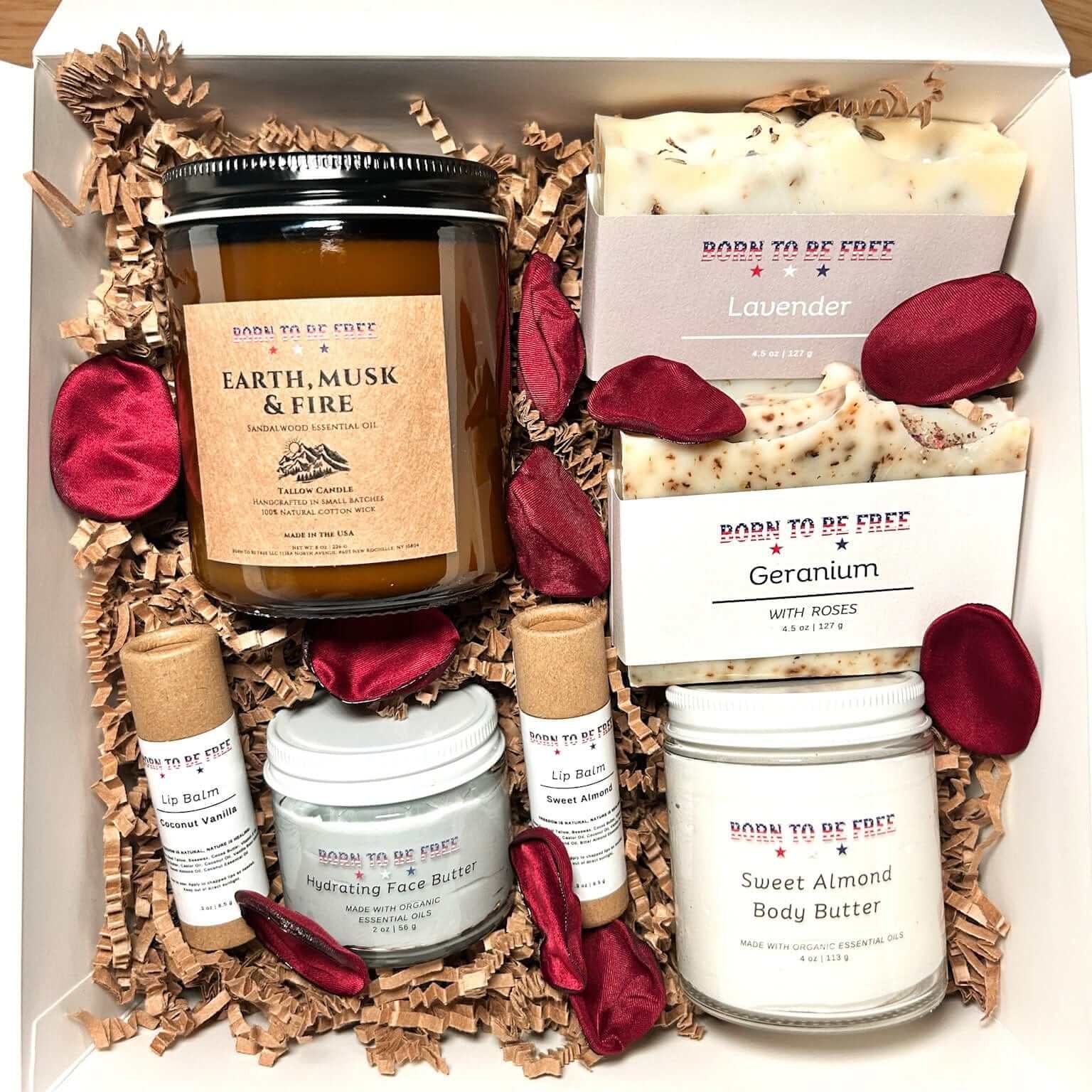 Valentines Day Sweetheart Box-Large featuring luxurious skin-loving essentials and elegant packaging.