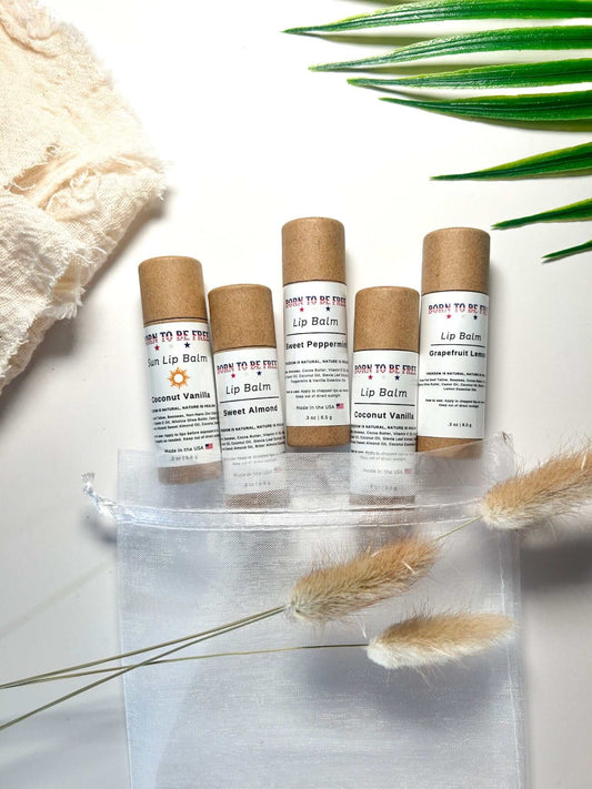 natural lip balm bundle made with beef tallow and beeswax for pure hydration The Balm Bundle