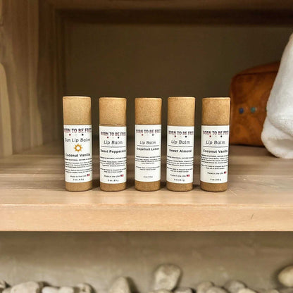 The Balm Bundle natural tallow lip balm set for dry and sensitive lips