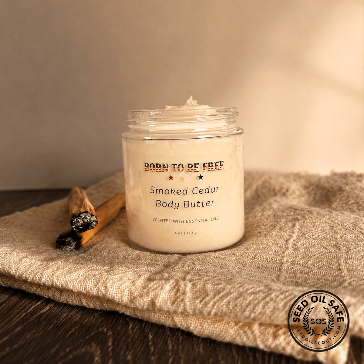 Smoked Cedar Body Butter