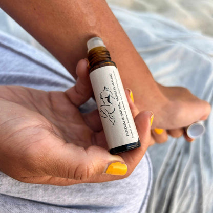 Skin-safe natural perfume roll-on Bare Cashmere Essence Roll-On Oil