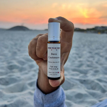 Organic roll-on perfume clean beauty Bare Cashmere Essence Roll-On Oil