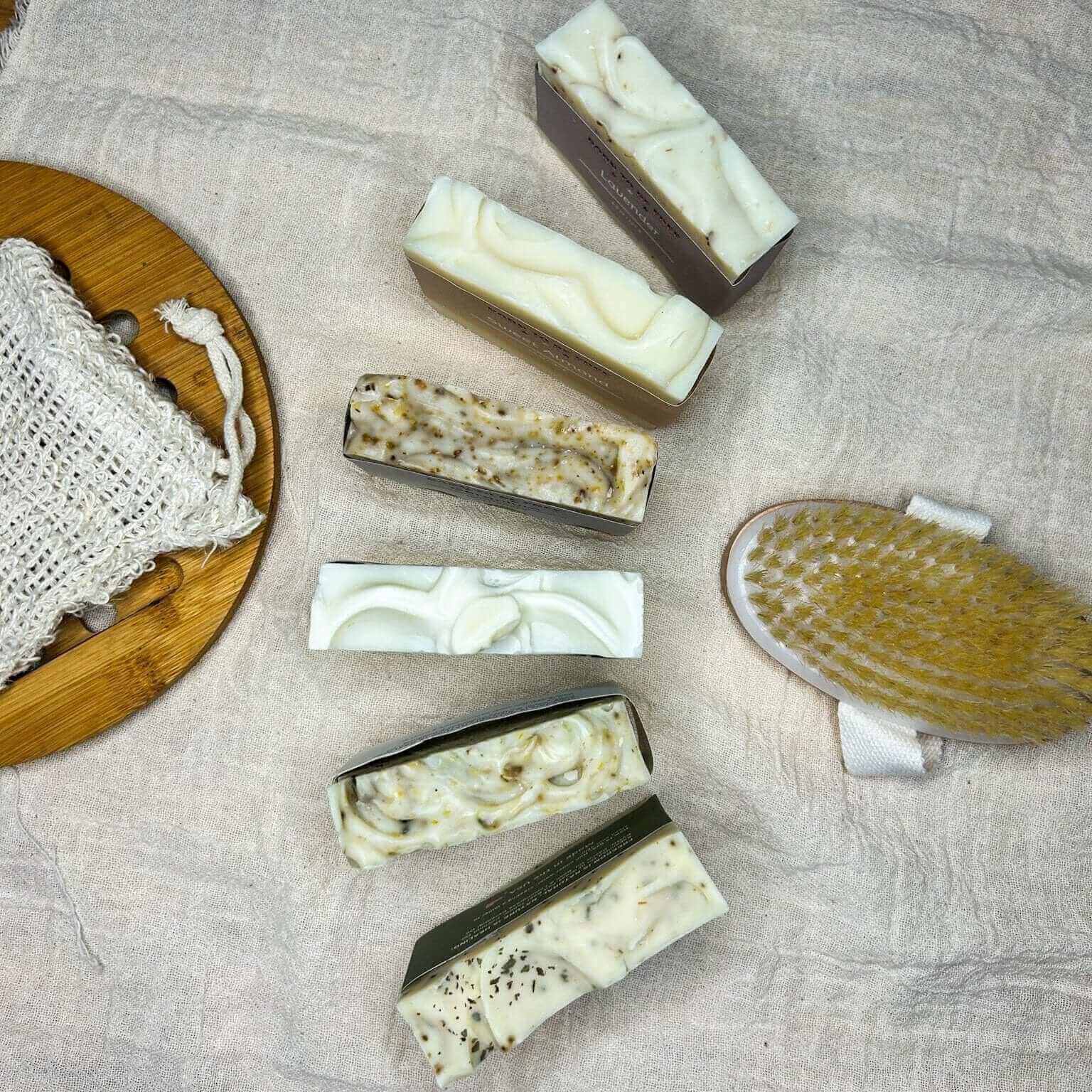 Born To Be Free clean skincare bundle gift set Born To Be Clean Tallow Soap Bundle
