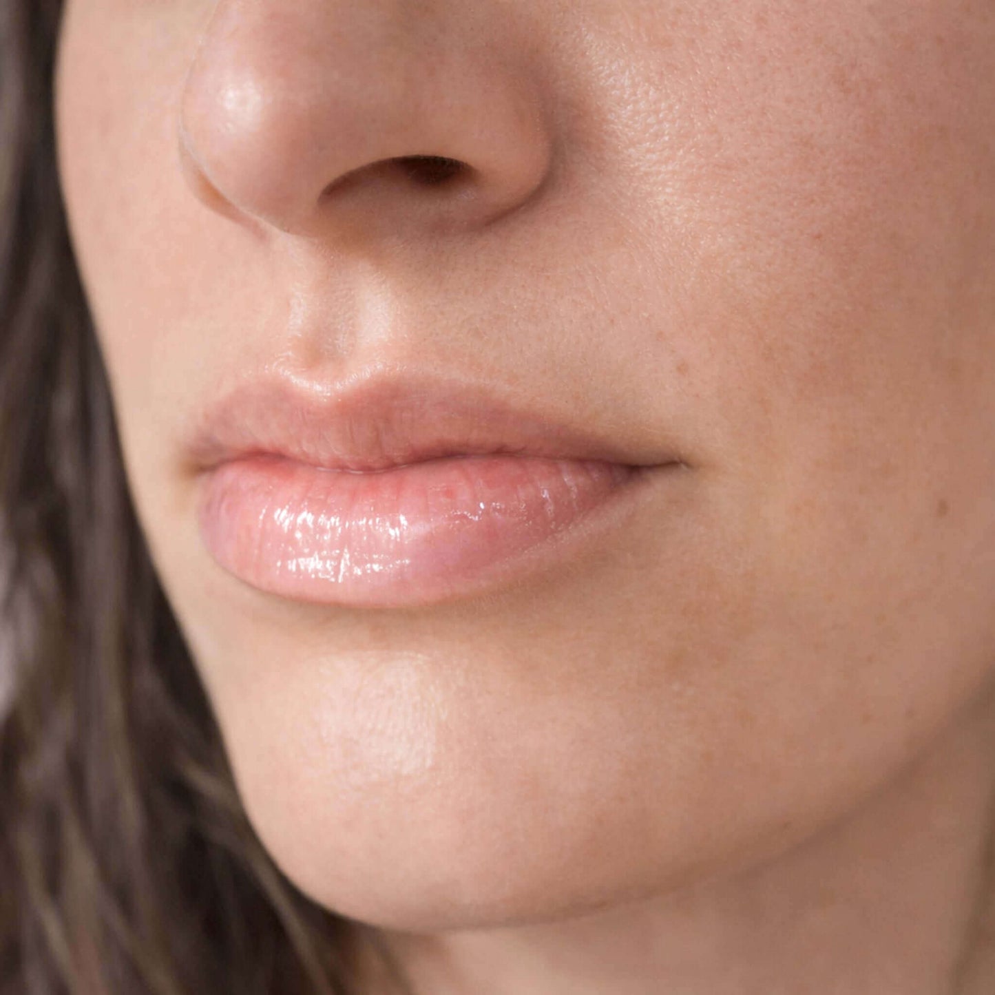 Coconut Vanilla Tallow Lip Butter Sweet Peppermint Tallow Lip Butter and Close-up of lips and Grapefruit Lemon Tallow Lip Butter with a glossy finish from Sweet Almond Tallow Lip Butter showcasing the benefits of the Vanilla Bean Tallow Lip Butter and Tallow Lip Butter Set.