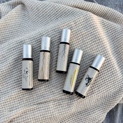 Born To Be Free natural perfume oil collection unisex scents Essence Roll-On Collection