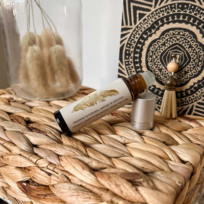 clean natural fragrance for everyday confidence Free Spirit Essence Roll-On Oil 