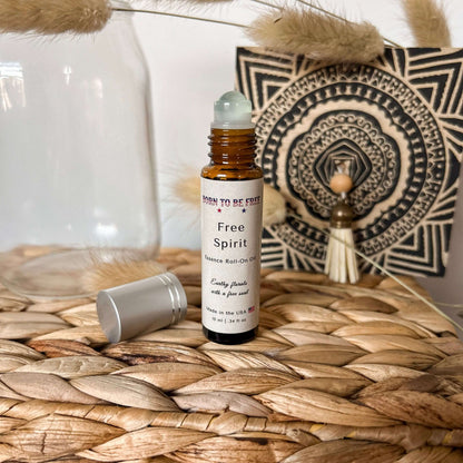 chemical free roll on perfume alternative Free Spirit Essence Roll-On Oil 