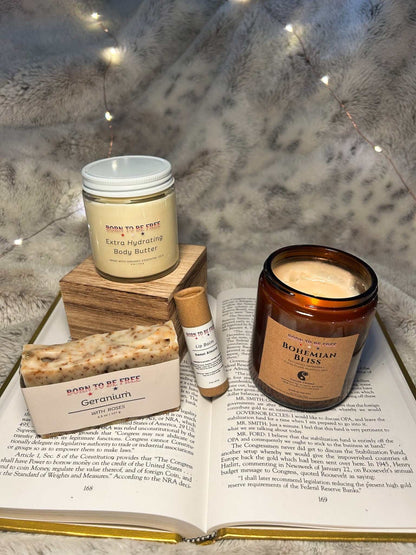 natural cleanser and moisturizer set for sensitive skin Fresh Start Skincare Kit