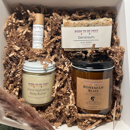 Born To Be Free Fresh Start Kit natural skincare set Fresh Start Skincare Kit