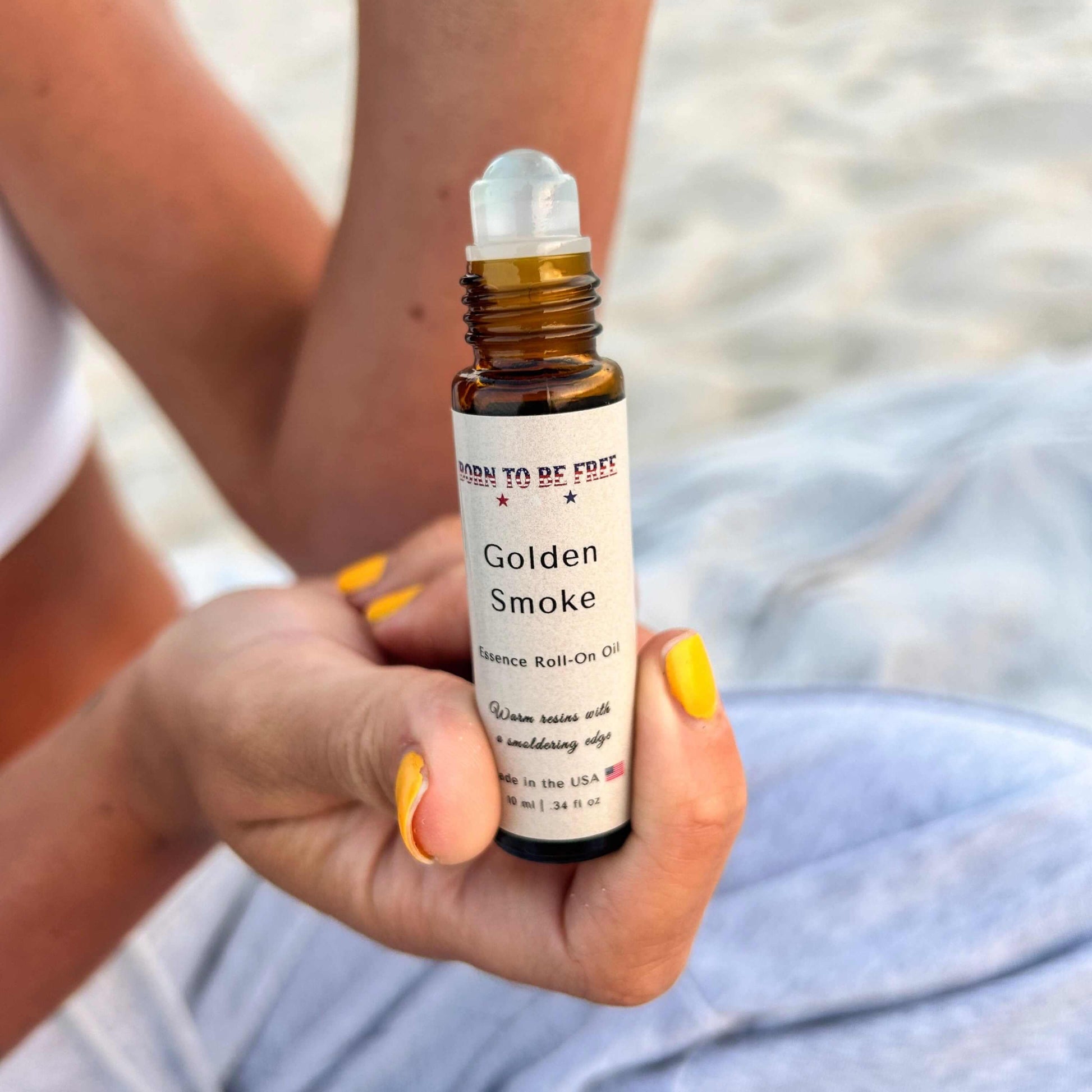 Born To Be Free Golden Smoke natural roll on Golden Smoke Essence Roll-On Oil