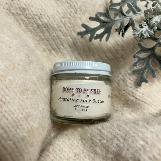 organic unscented face moisturizer made with tallow Hydrating Face Butter without Essential Oils