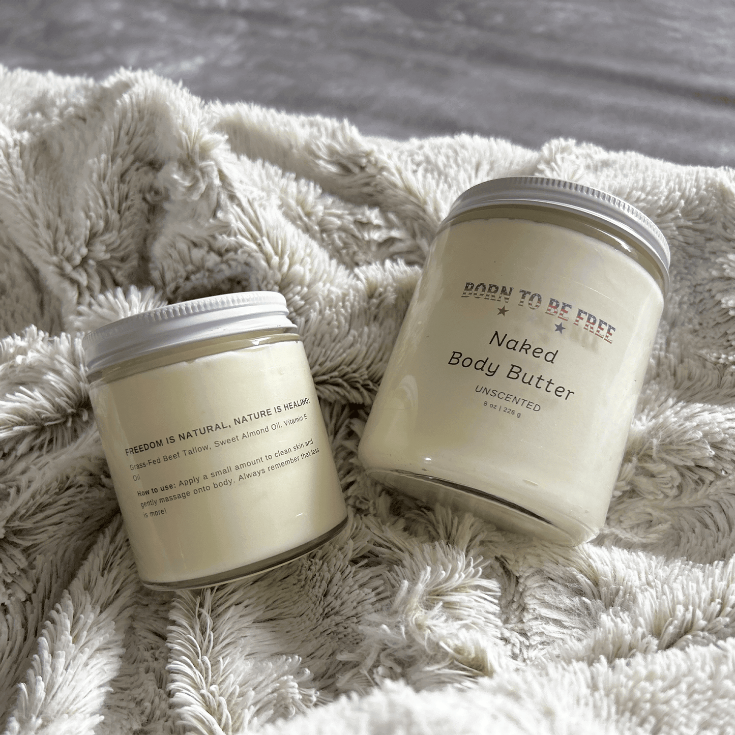chemical free body lotion for eczema and dry skin Naked Body Butter