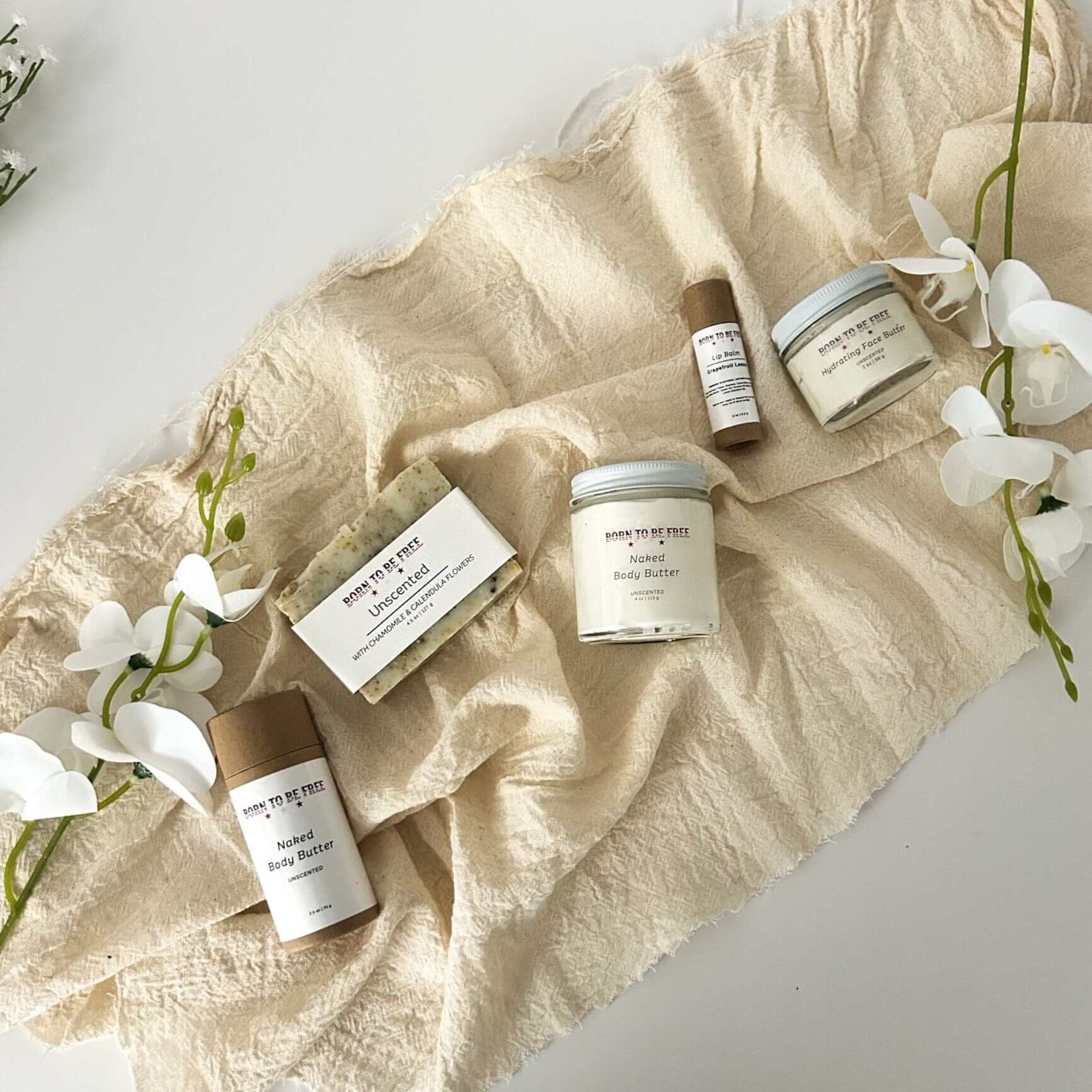 clean moisturizer and soap set for sensitive dry skin Pure Freedom Bundle