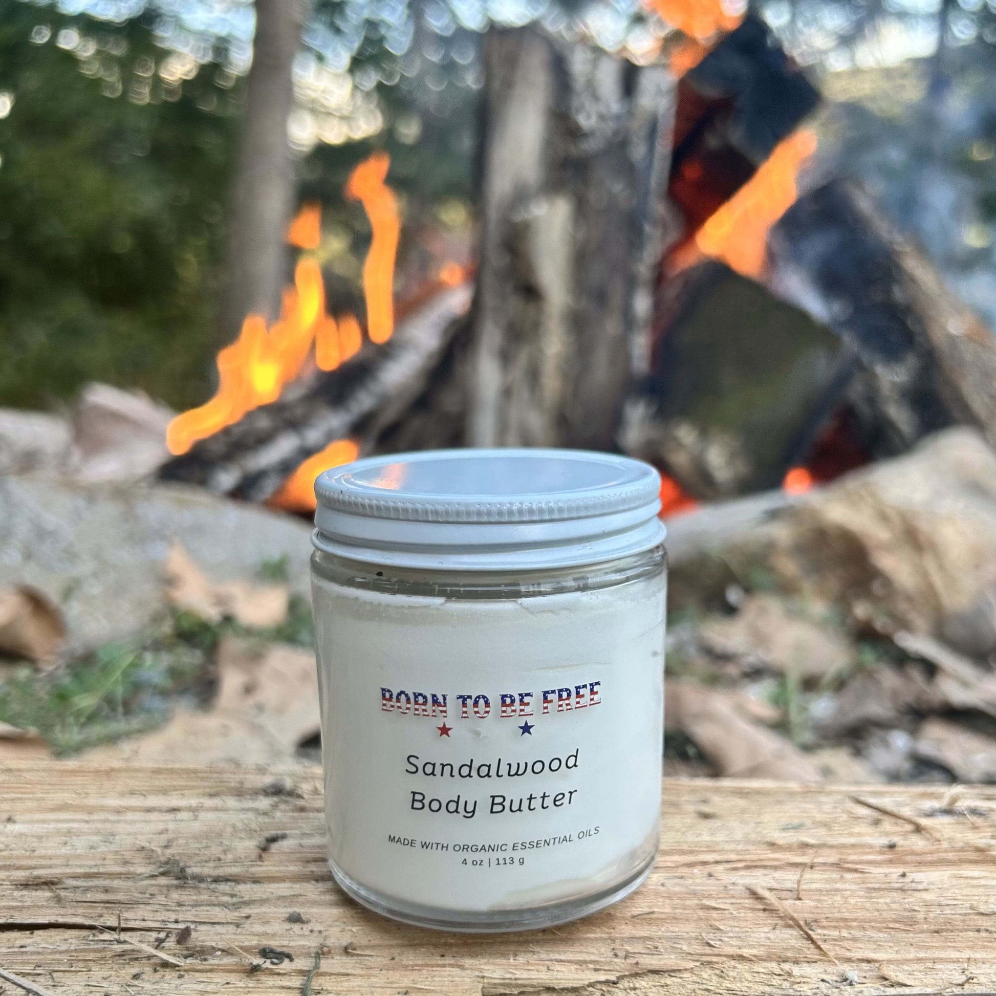 nourishing body cream made from grass fed beef tallow Sandalwood Body Butter