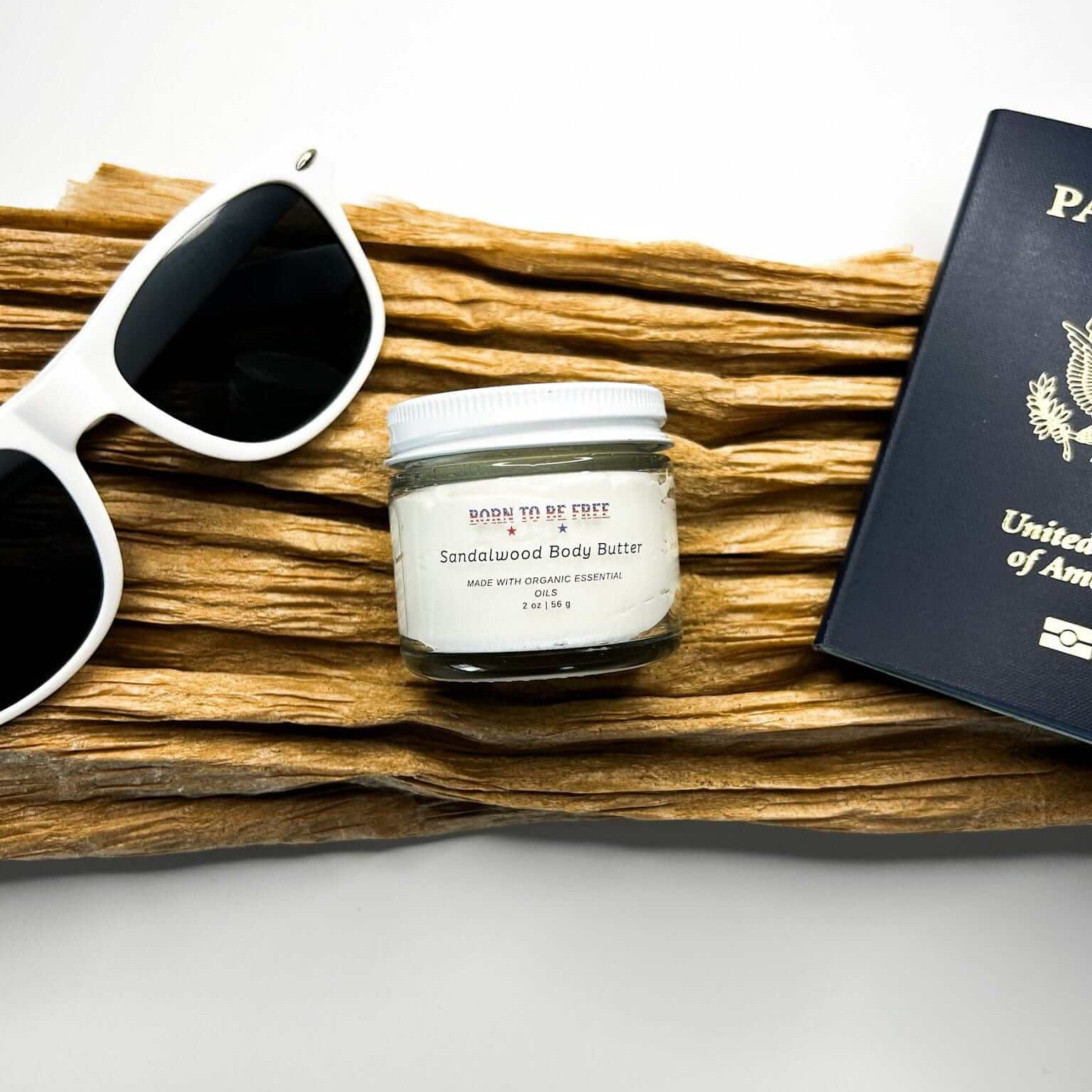 hydrating tallow lotion for dry and mature skin Sandalwood Body Butter