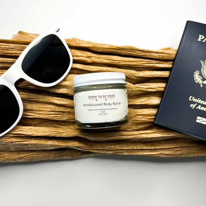 hydrating tallow lotion for dry and mature skin Sandalwood Body Butter