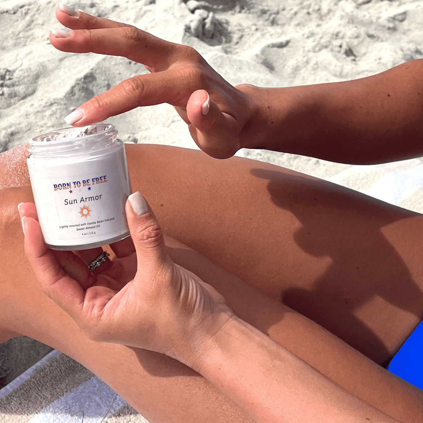 Non-Toxic Sunscreen made with tallow and non nano zinc oxide. Safe for the whole family! Sun Armor Lotion