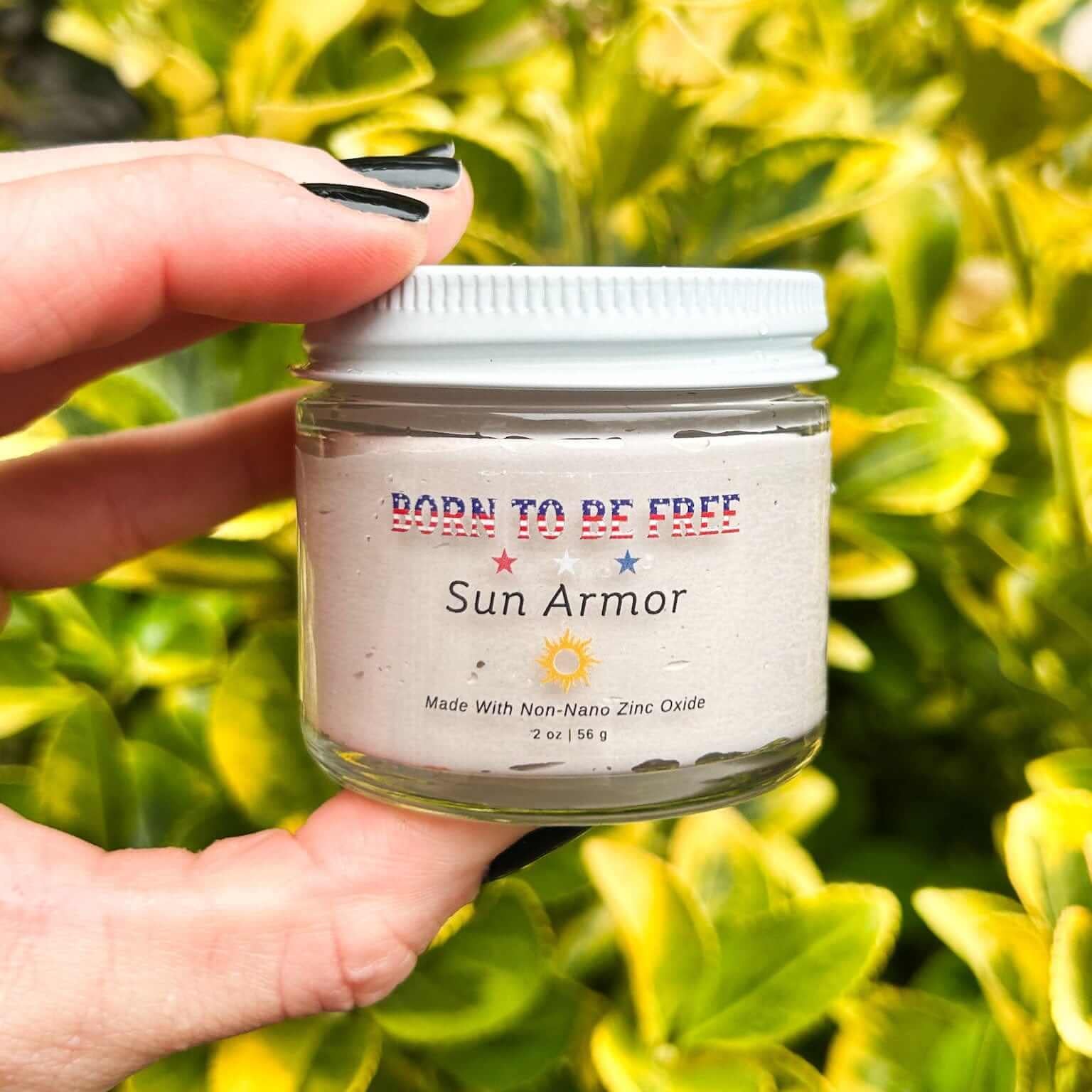 Mineral sunscreen lotion made in USA toxin-free  Sun Armor Lotion