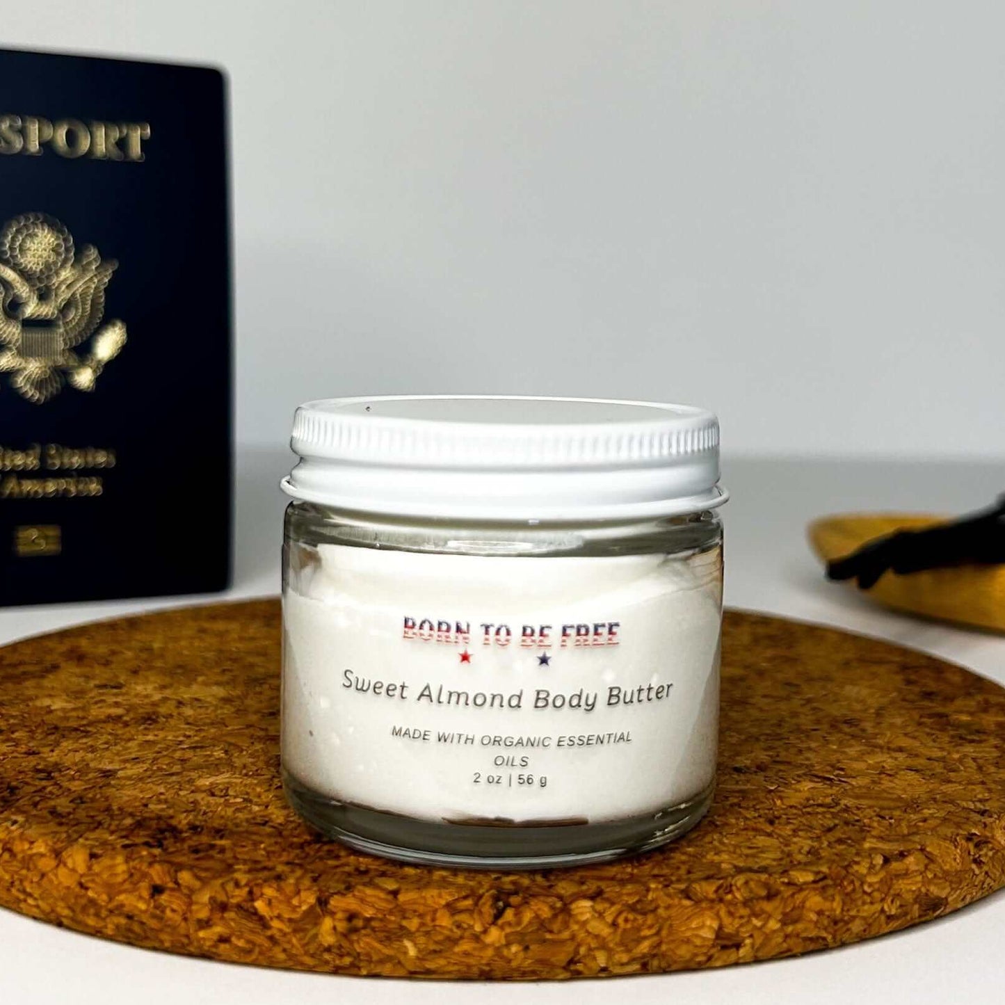 toxin free body butter for dry and flaky skin Sweet Almond Body Butter