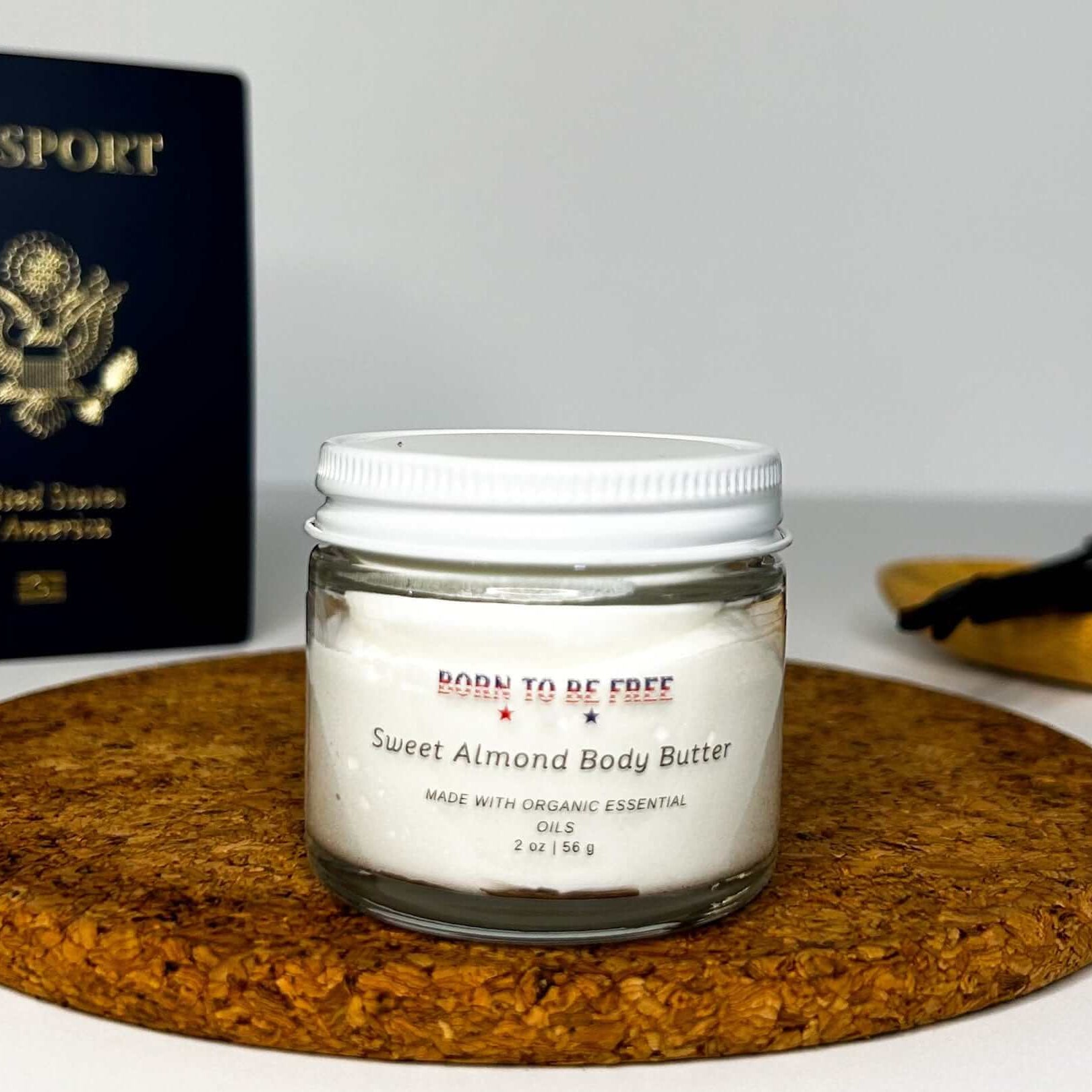 toxin free body butter for dry and flaky skin Sweet Almond Body Butter