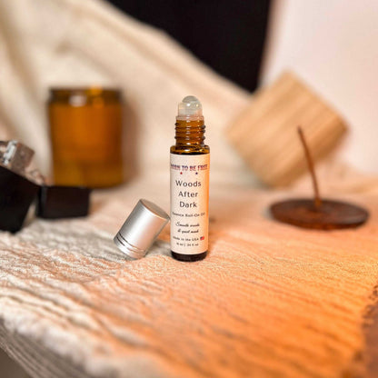 Born To Be Free Woods After Dark roll on perfume Woods After Dark Essence Roll-On Oil