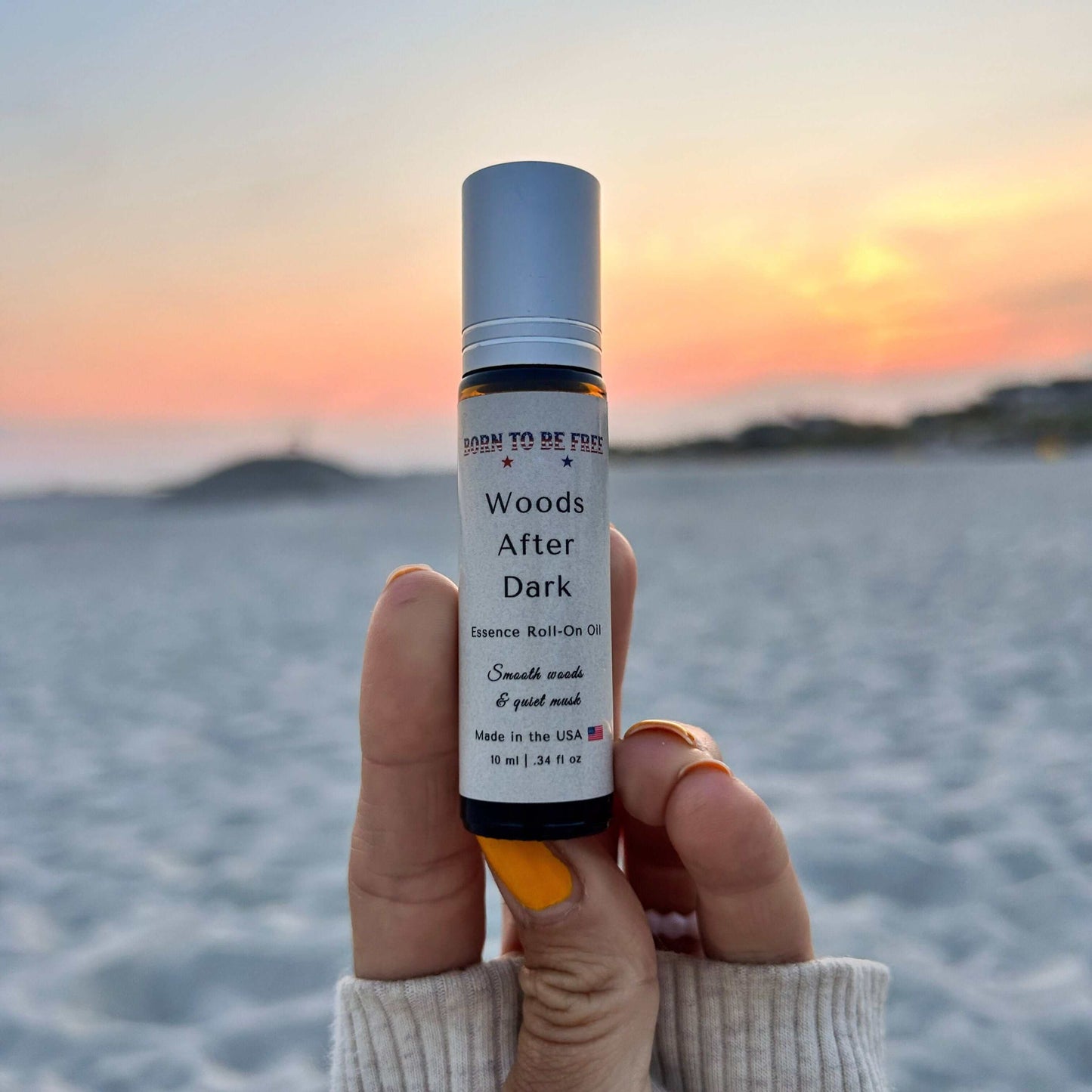toxin free scent inspired by nature Woods After Dark Essence Roll-On Oil